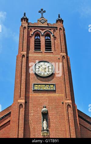 San Francisco, Usa: the Old Cathedral of St. Mary of the Immaculate Conception, a Roman Catholic Church built in 1854 in the Gothic Revival style Stock Photo