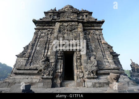 The beautiful Sewu temple in Central Java, Indonesia. Stock Photo