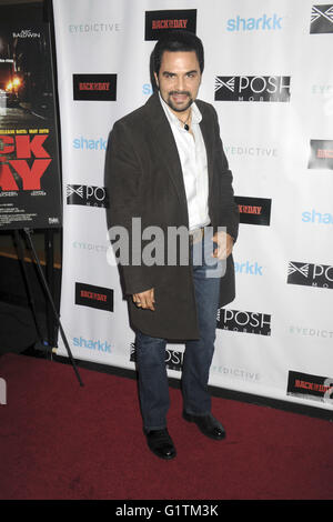 New York City. 17th May, 2016. Manny Perez attends the 'Back In The Day' New York premiere at AMC Empire on May 17, 2016 in New York City. | Verwendung weltweit/picture alliance © dpa/Alamy Live News Stock Photo