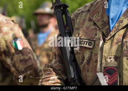 Turin, Italy. 19th May, 2016. Return Ceremony Alpine Brigade from ...