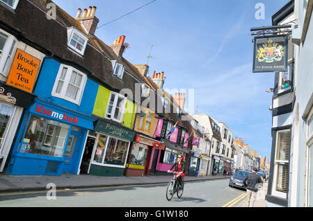 George Street in Kemp Town, Brighton, East Sussex, England, UK Stock Photo