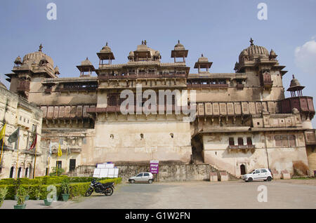 Chaturbhuj temple ; Orchha ; Tikamgarh ; Madhya Pradesh ; India Stock ...