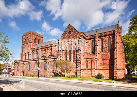 Shrewsbury Abbey, the Abbey Church of Saint Peter an Saint Paul,  Shropshire, England, UK Stock Photo