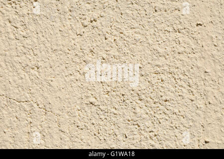 painted wall with beige drop texture or background Stock Photo