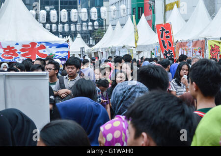 Little tokyo ennichisai japan festival. Blok M, Jakarta, Indonesia Stock Photo