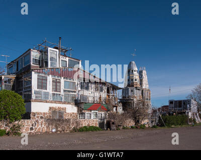 Cano's Castle, Antonito, Colorado. Stock Photo