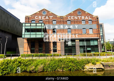 The Great Central Library Warehouse at Lincoln University Stock Photo ...