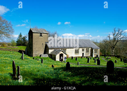 St Anthony's Church, Cartmel Fell, Lake District National Park, Cumbria, England UK Stock Photo