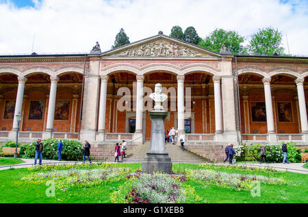 Trinkhalle (pump house) in the Kurhaus spa complex in Baden-Baden city center in Germany Stock Photo