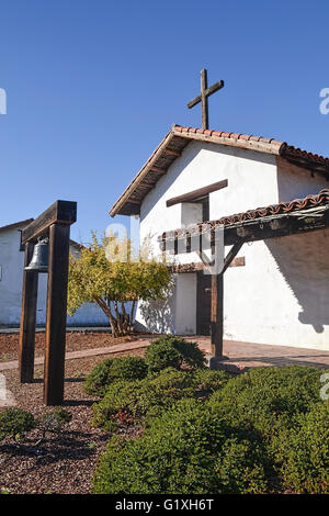 Front entrance of Mission San Francisco Solano Stock Photo