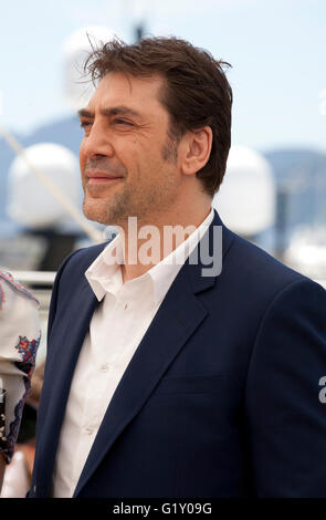 Cannes, France. 20th May, 2016. Actor Javier Bardem at the The Last Face film photo call at the 69th Cannes Film Festival Friday 20th May 2016, Cannes, France. Credit:  Doreen Kennedy/Alamy Live News Stock Photo