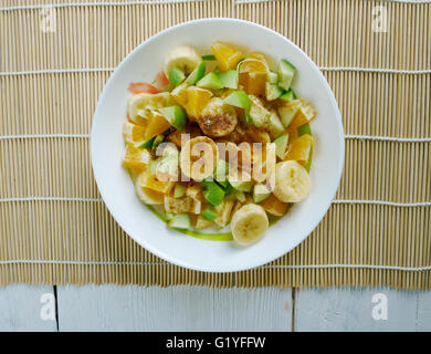 Chlada Fakya - African fruit salad Stock Photo