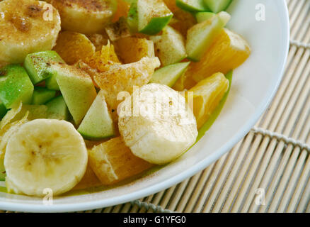 Chlada Fakya - African fruit salad Stock Photo