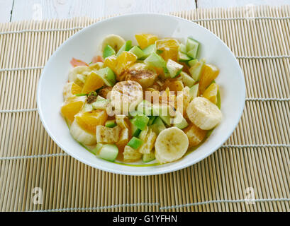 Chlada Fakya - African fruit salad Stock Photo