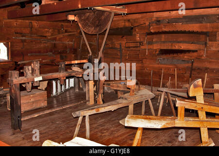 The Fort at Number 4 is a reconstruction of an 18th century English ...