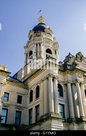 Old Vanderburgh County Courthouse Evansville Indiana Stock Photo