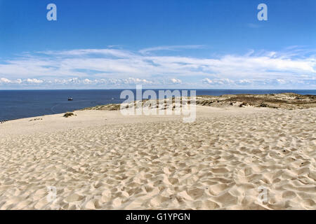 The Curonian Spit, Baltic dune in summer. Stock Photo