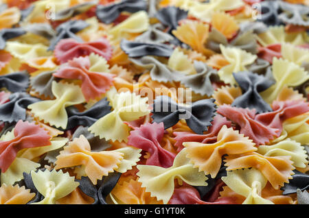 Textured background of pasta Stock Photo