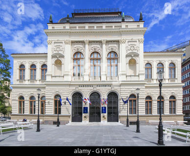 National gallery in Ljubljana, Slovenia Stock Photo