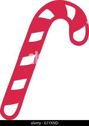 Candy cane comic Stock Vector