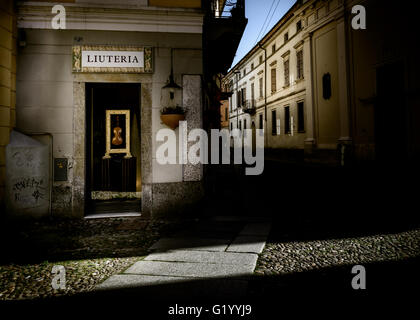 The city of Cremona is especially noted for its musical history and traditions Stock Photo