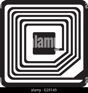 RFID symbol Stock Vector