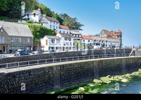 Lynmouth Seaside  village in Devon, England,UK. Stock Photo