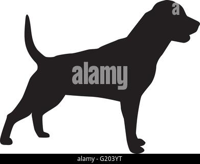 Rottweiler silhouette Stock Vector Image & Art - Alamy