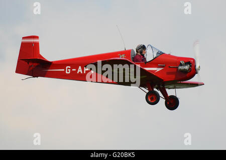 The Tiger Club's Turbulent Display Team is one of the longest-established flying display teams in the world. Founded in 1959 Stock Photo