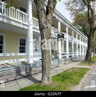 The Inn at Essex New York  Adirondack State Park Lake Champlain USA America. Stock Photo