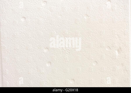 Styrofoam foam texture background Stock Photo