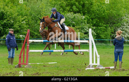 Rockingham Castle, Northamptonshire, UK. 21st May, 2016. Zara Tindall - Rockingham Castle International Horse Trials, Saturday 21st May 2016 Credit:  Nico Morgan/Alamy Live News Stock Photo