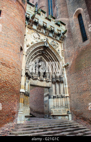 Sainte Cécile Cathedral in Albi (Tarn,France) Stock Photo