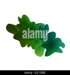 Vector abstract color cloud.  Liquid ink splash. Background for banner, card, poster, web design Stock Vector