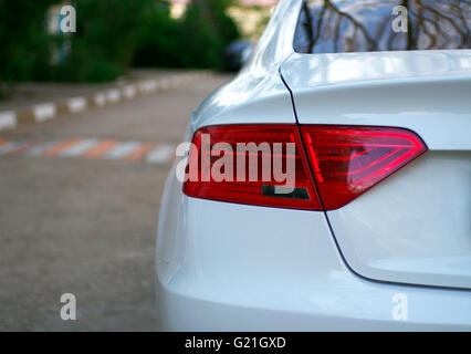 Car on road. Element of design. Stock Photo