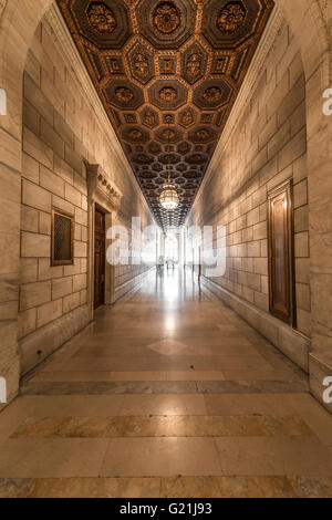 New York Public Library, New York City, New York, United States Stock Photo