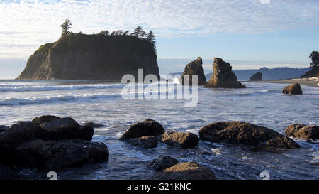 Ruby Beach, Olympic National Park, Washington Stock Photo