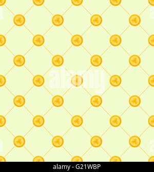 seamless of gold coins Stock Vector Image & Art - Alamy