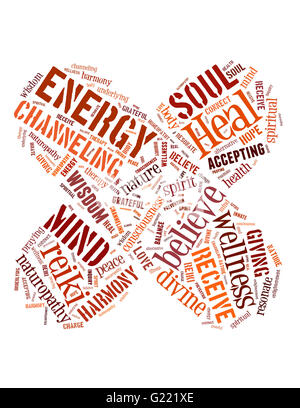 Heal Faster, word cloud concept on white background. Stock Photo