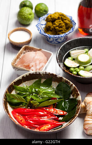 Modern Thai Cuisine Stock Photo