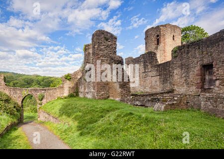 Ludlow Castle, Shropshire, England, UK Stock Photo