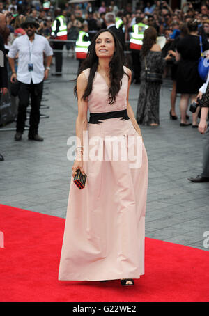 Famke Janssen  UK premier of the film 'The Wolverine' at the Empire Leicester Square, London, England Stock Photo