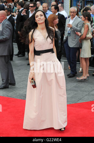 Famke Janssen  UK premier of the film 'The Wolverine' at the Empire Leicester Square, London, England Stock Photo