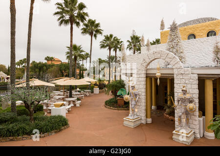 View of the Holy Land Experience Christian theme park in Orlando, Florida. Stock Photo