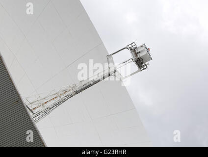 Radio telescope antenna Stock Photo