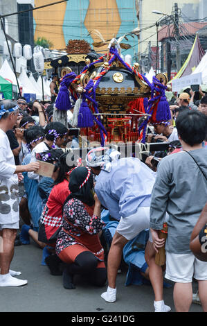 Little tokyo ennichisai japan festival. Blok M, Jakarta, Indonesia Stock Photo