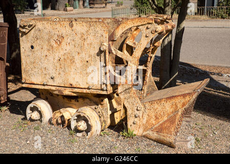 Industrial buildings and machine of abandoned Mine of Montevecchio in ...