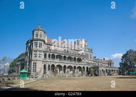 Vice Regal Lodge building, erstwhile residence of British Viceroy of India, Observatory Hill, Shimla, Himachal Pradesh, India Stock Photo