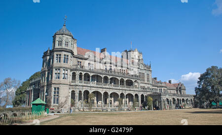 Vice Regal Lodge building, erstwhile residence of British Viceroy of India, Observatory Hill, Shimla, Himachal Pradesh, India Stock Photo