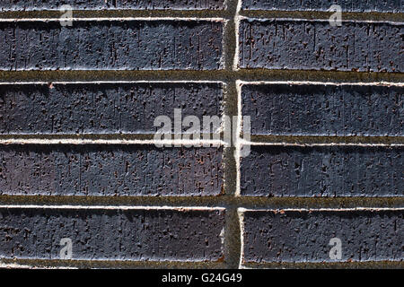 Close up of grey brick wall Stock Photo